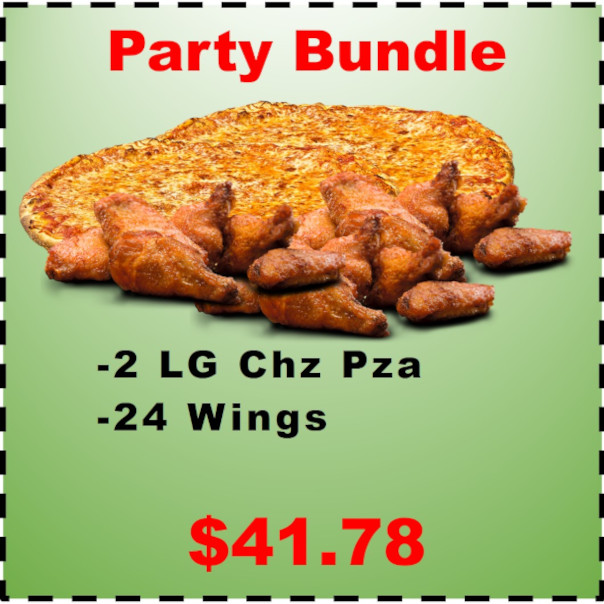 Weehawken Best Pizza Coupon and Deal Party Bundle